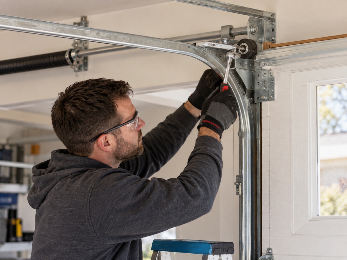 Garage Door Roller And Track Service