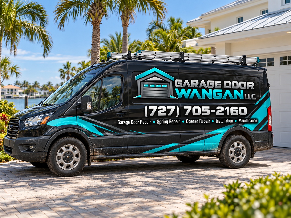 Garage Door Wangan Service Vehicle