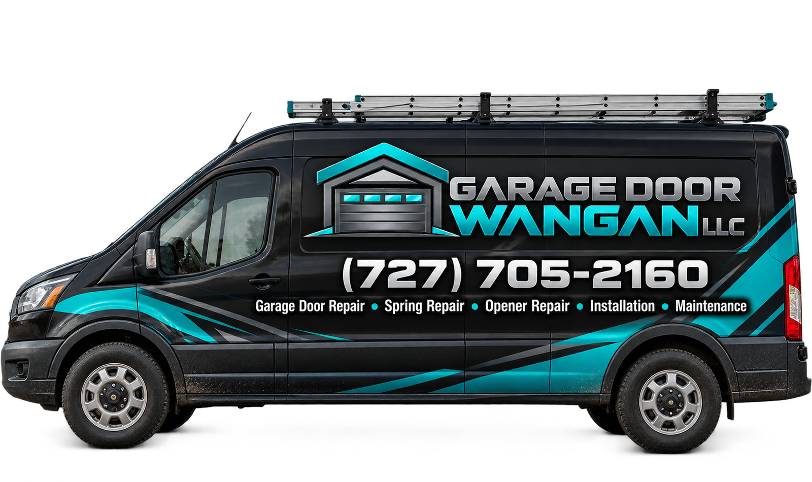 Garage Door Wangan LLC Service Van
